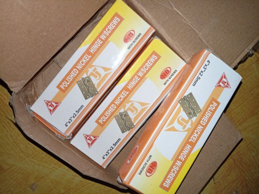 Engsel Pintu 4 Inch Silver Satin Grt