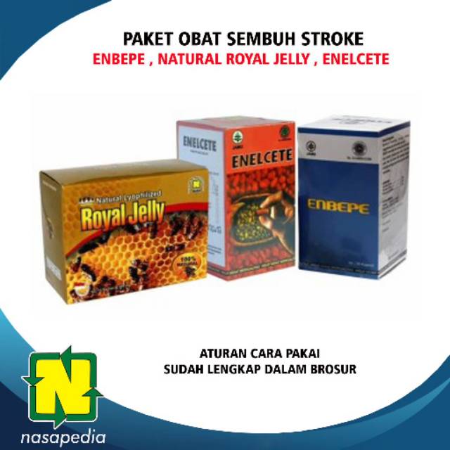 Obat Stroke dari Produk Nasa | Enbepe | Natural Royal Jelly | Enelcete