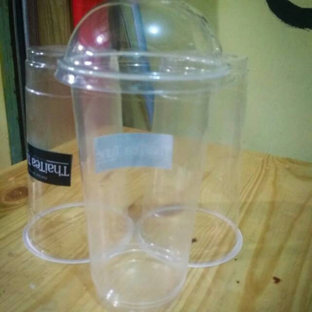 

Gelas Cup ukuran 22oz + Tutup Cembung