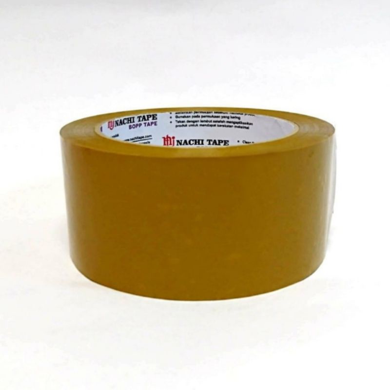

Nachi Opp Tape Lakban Coklat 48 mm x 90 yard