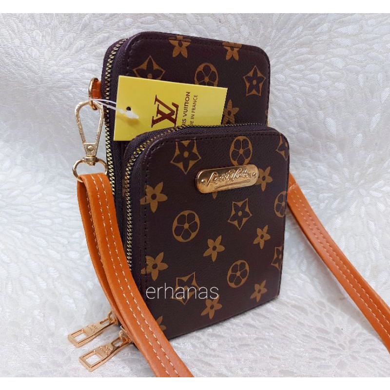 SLINGBAG HP LV 2RUANG ADA SLOT KARTU JUGA