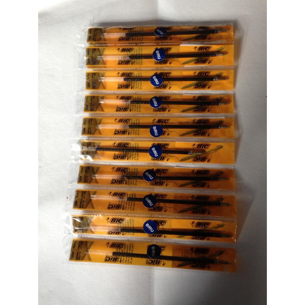 

Refill Pen Bic Biru dan Hijau