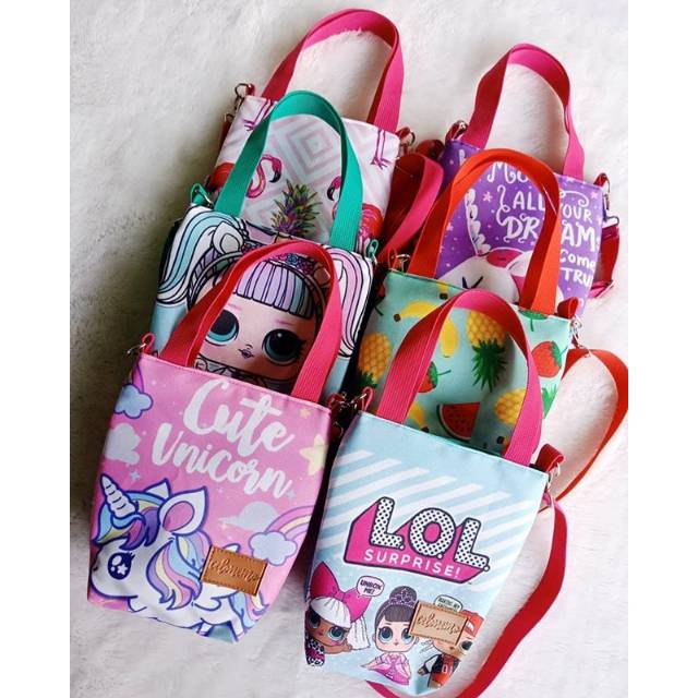 LUNA mini sling bag | tas printing lucu