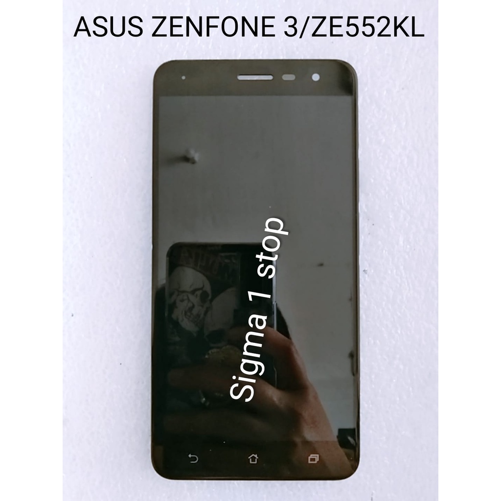 LCD ASUS ZENFONE 3 ZE552KL + TOUCHSCREEN HITAM  LAYAR SENTUH  TS  LCD COMPLETE ZENFONE 3