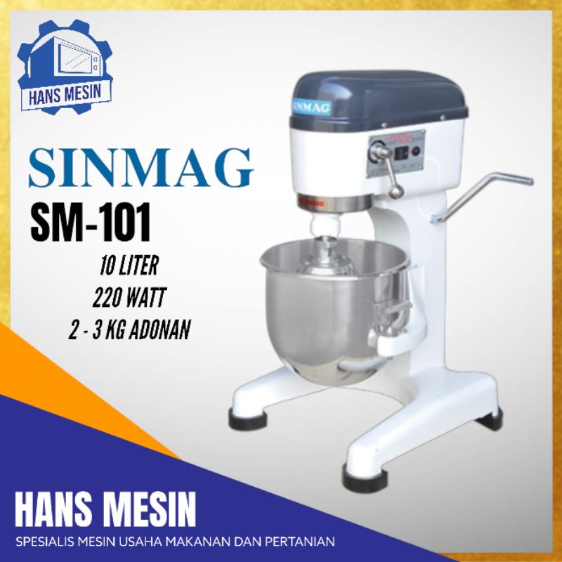Planetary Mixer Sinmag SM-101 Mixer Taiwan Sinmag