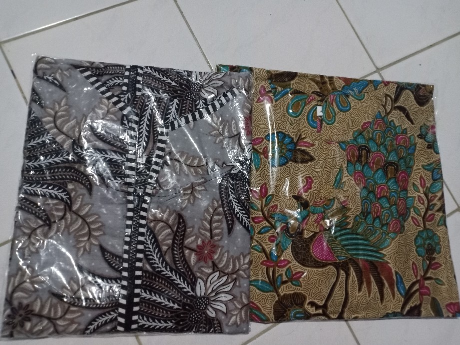 Batik Wanita Motif Terbaru Ppbtk07 Modern Batik Cassual Atasan Batik