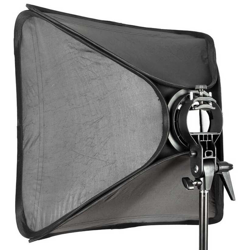 Godox S-Type Softbox Bowens Mount Speedlite 40X40CM Flash Diffuser+Tas Flash Kamera Berkualitas