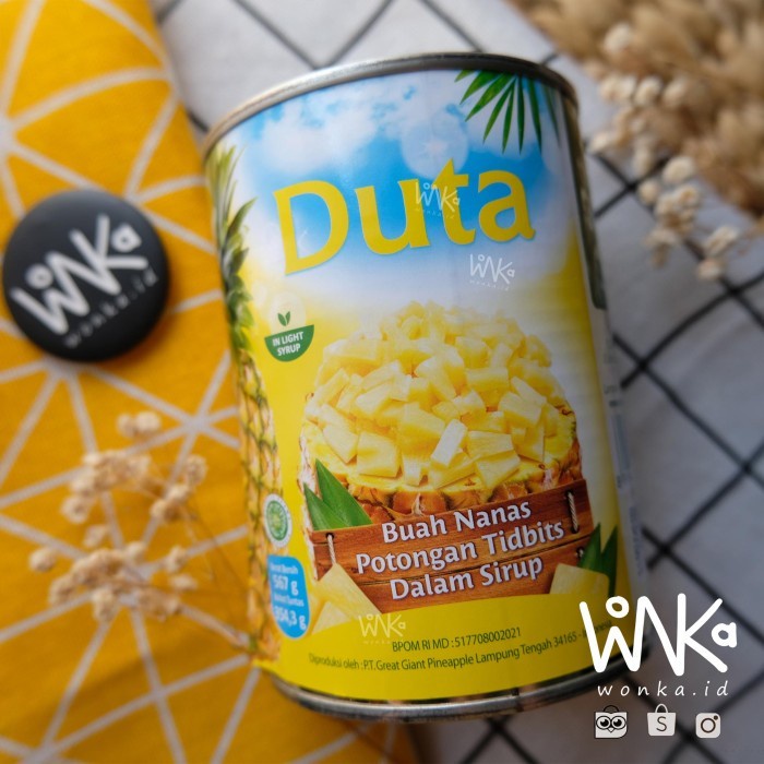 

f0fbfe0 Duta Tidbits Pineapple Potongan Nanas Dalam Syrup Ds1Gkk