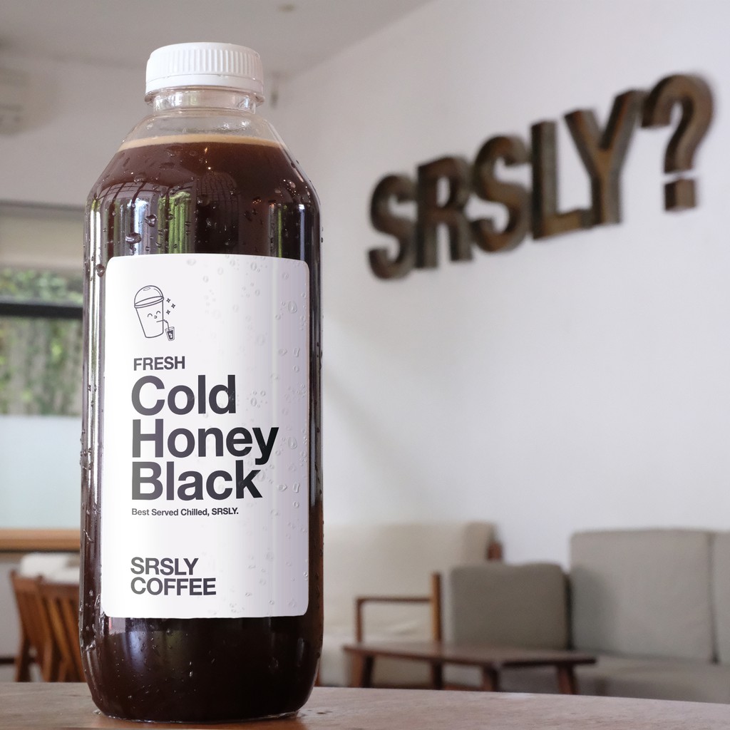 

HONEY BLACK by SRSLY Coffee - Botol Coffee - Kopi 1 Liter - Kopi literan - Kopi Botolan