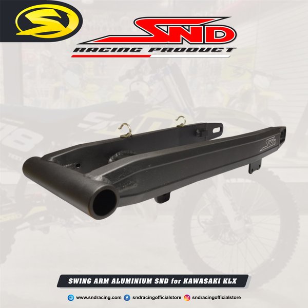 SWING ARM KLX 150 SND ALUMUNIUM HITAM