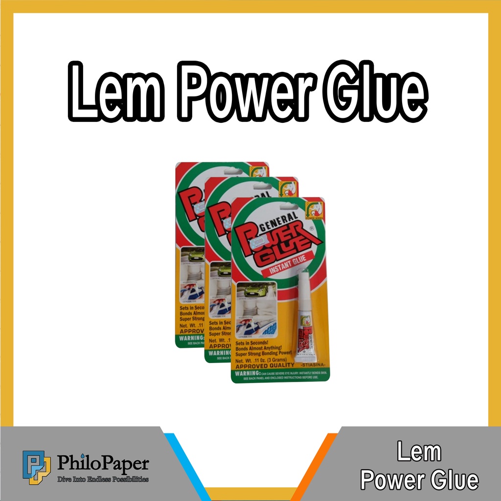 

ATK ~ Lem Power Glue Asli / Lem Serba Guna