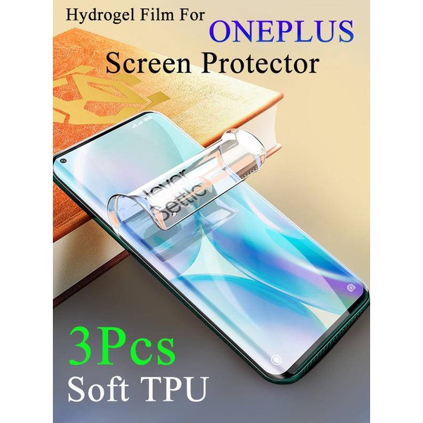 Pelindung Layar Hydrogel Transparan Ultra Tipis Untuk Oneplus 7t / 7 Pro / 7 / 7t Pro / 6t / 6 / 5t / 5 / 8 / 8pro / 9r