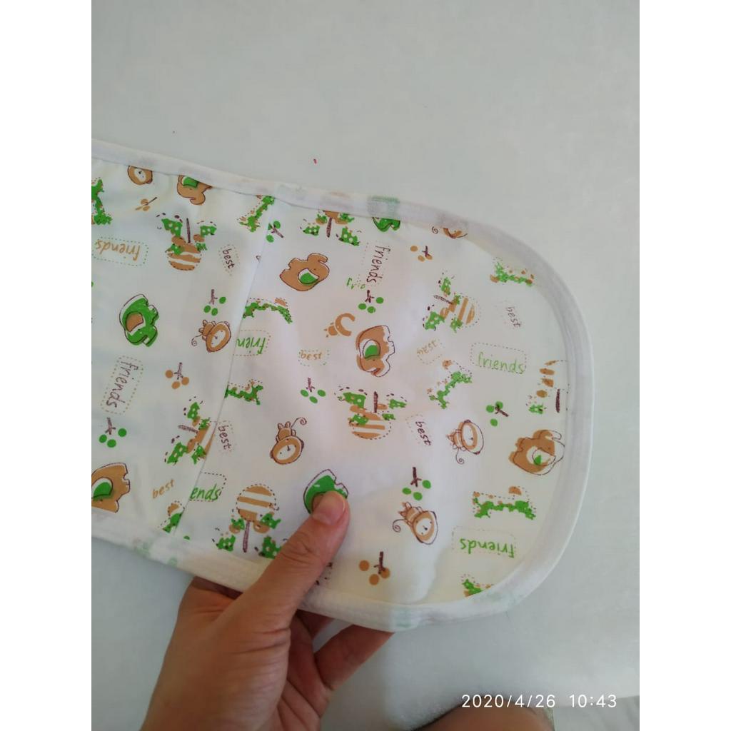 PAKET 6PCS POPOK BAYI KATUN DOUBLE BB-05 perlengkapan bayi baru lahir