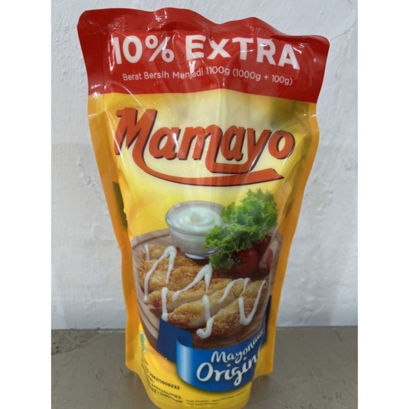 

Mamayo mayonese 1kg+ FREE 100gram