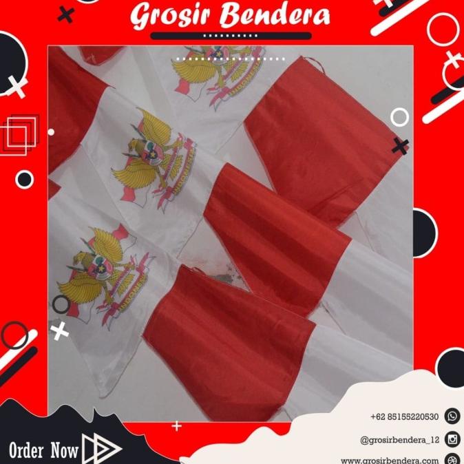 (Perkodi) Umbul-Umbul 8 Gergaji Merah Putih