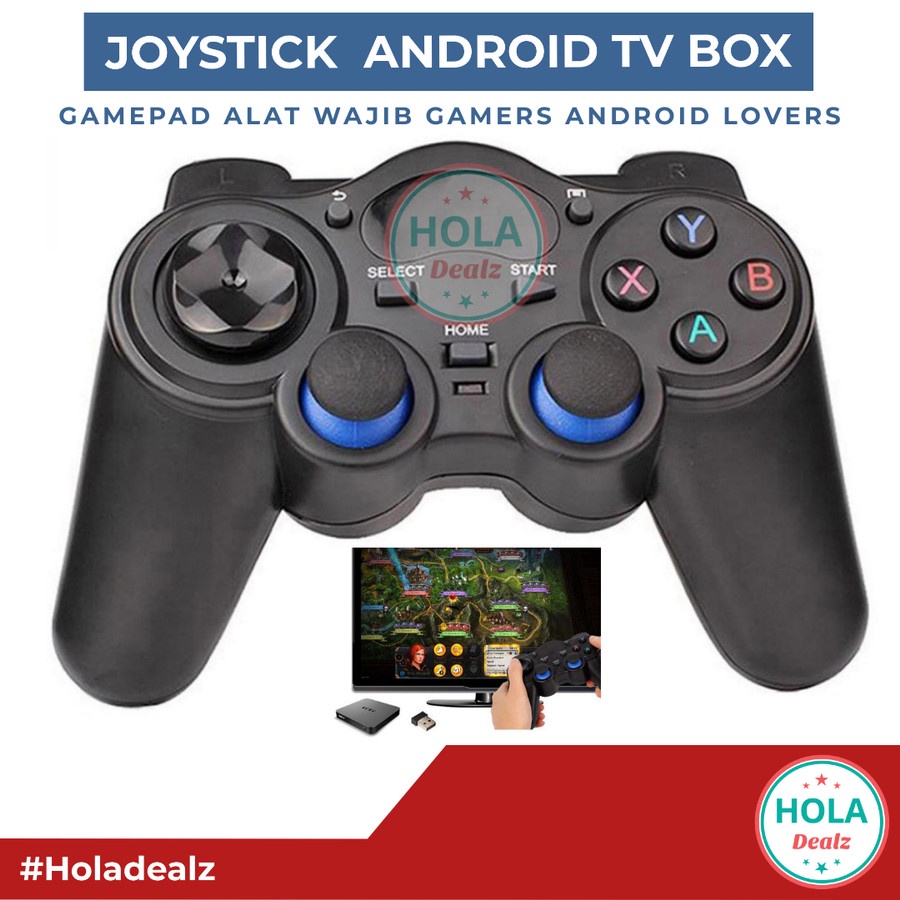 JOYSTICK ANDROID TV BOX WIRELESS GAME GAMEPAD ANDROID BLUETOOTH TV BOX ORIGINAL