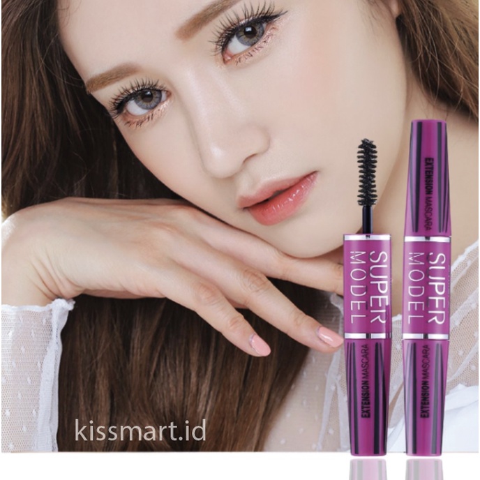 Maskara 2 in 1 Double Mascara Side Slender Natural Roots Lentik Rapi LA111