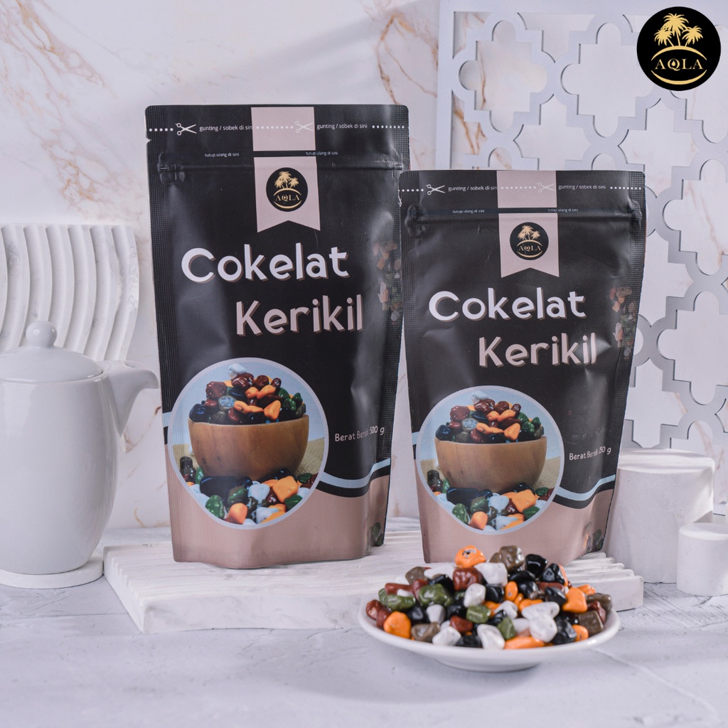 Coklat Kerikil Original Kualitas Premium / Coklat Kekinian / Coklat Batu Kerikil
