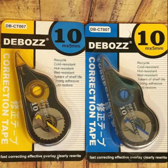 

DEBOZZ CORRECTION TAPE 10M