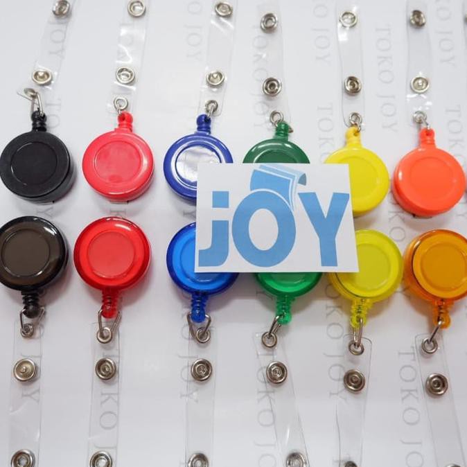 

yoyo name tag yoyo tali ID card dop dan transparan idcard nametag