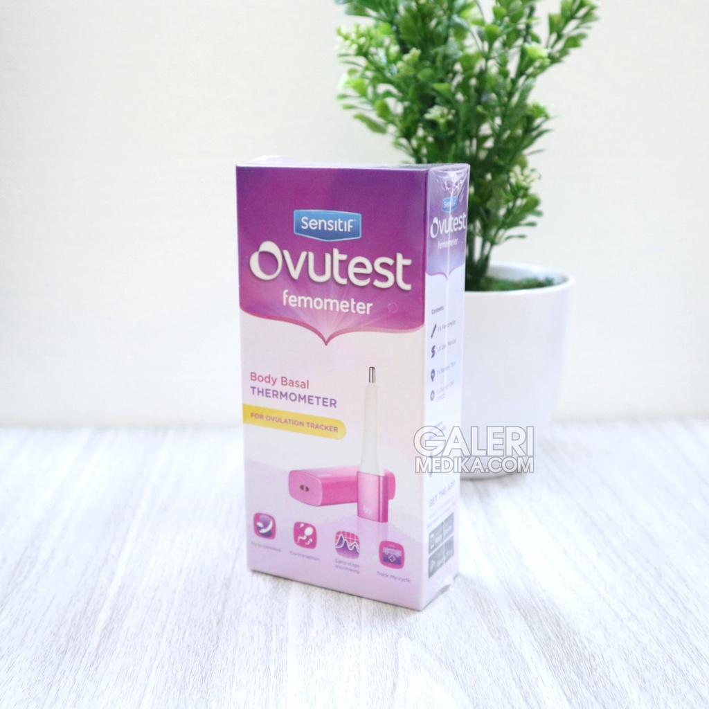 Alat Uji Masa Subur Digital Ovutest Femometer - Dengan Koneksi Bluetooth