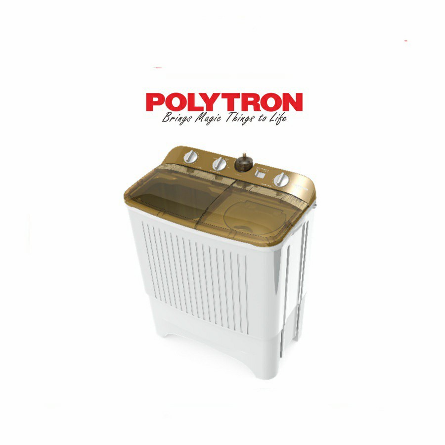 Polytron Mesin Cuci 2 Tabung 7KG PWM-7072N / PWM 7072 N / PWM7072