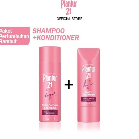 Paket Pertumbuhan Rambut - Plantur 21 #Longhair Nutri-Caffeine Shampo