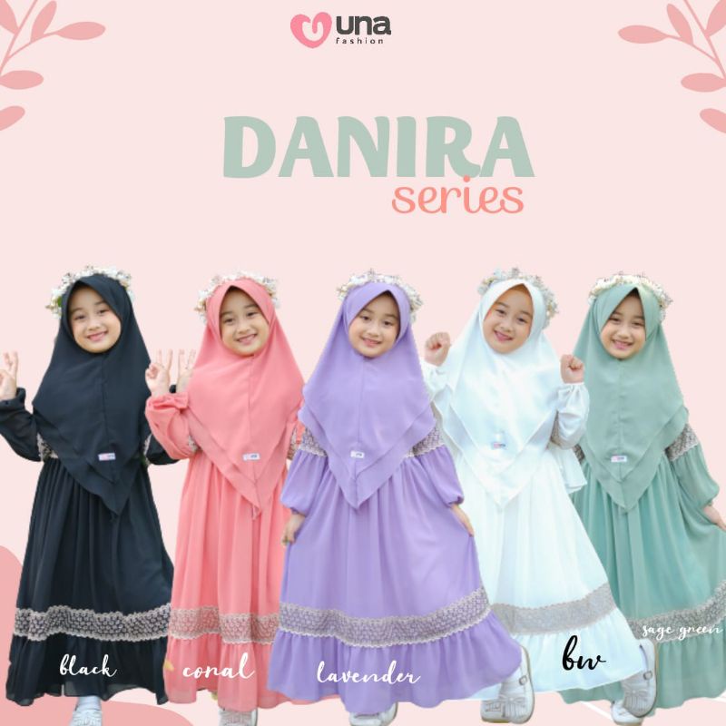 Gamis Anak Danira Series by una fashion