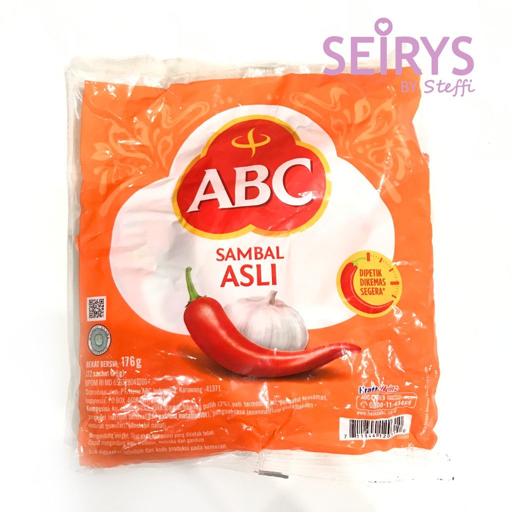 

ABC Sambal Sachet isi 22 @8g