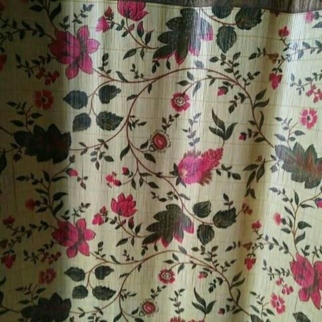 Tikar bambu tatami / tikar bamboo /tikar bambu jepang / tikar bamboo / lampit bambu