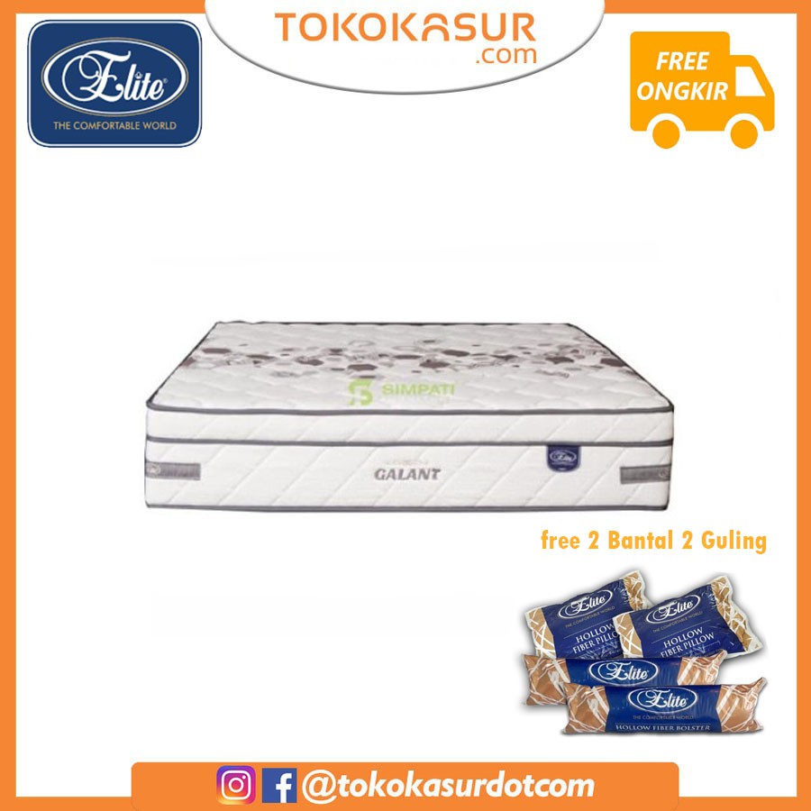 ELITE GALANT KASUR TANPA DIVAN SANDARAN