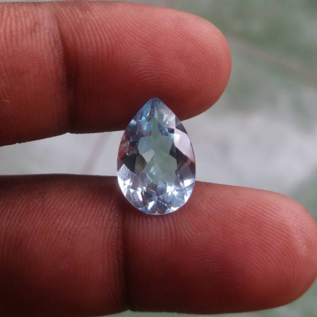 Natural Topaz Batu Sky Blue Topaz Swiss Blue Topaz Asli Batu Topaz