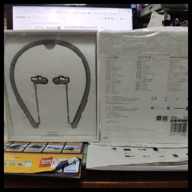 NEW STOCK XIAOMI 1MORE E1004BA DUAL DRIVER ANC BLUETOOTH HEADSET IN-EAR EARPHONE PRODUK LARIS