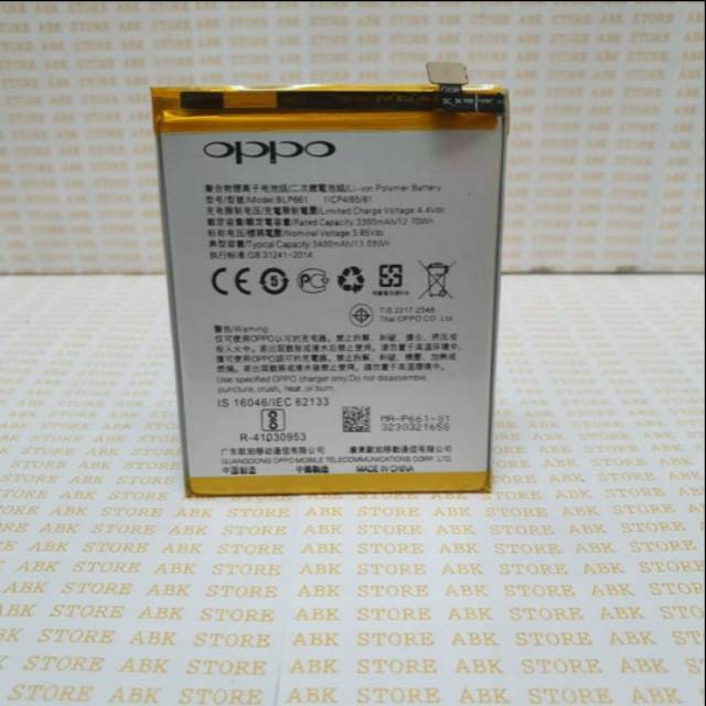 Batre Baterai Battery OPPO F7 | F7 Youth BLP661 Original