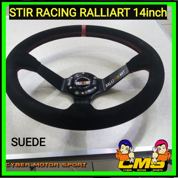 Ori Stir Racing universal 14 inch import. Stir mobil elegant 14 inch.