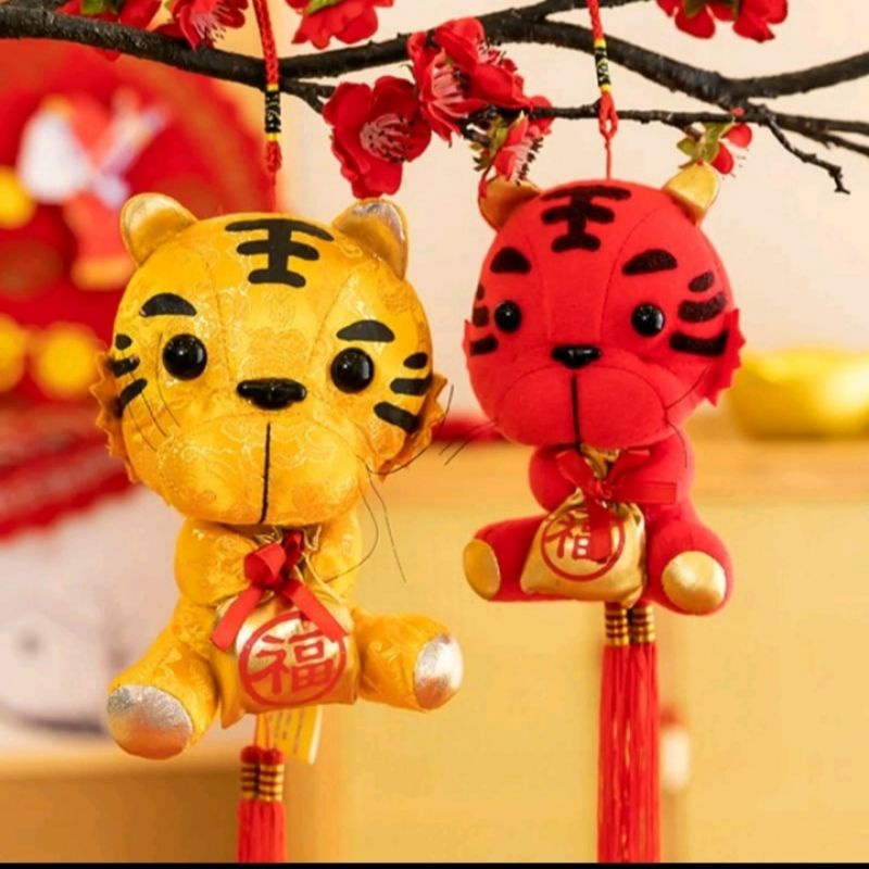 Gantungan Boneka Tiger Imlek Macan