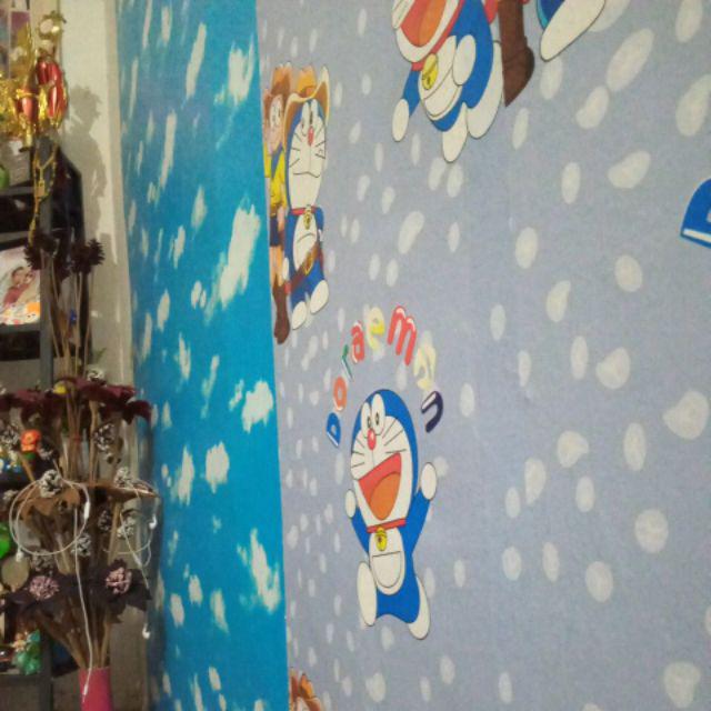 Home Wallpaper - Wallpaper Sticker Dinding Motif Karaketr - Ukuran 45cm X 10m