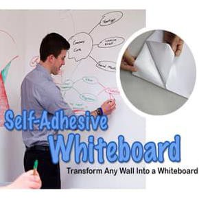 

TERPOPULER DIY Wallsticker Whiteboard / Stiker Papan Tulis Putih sale sale