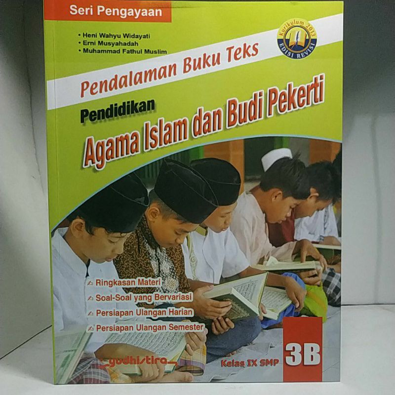 Seri Pengayaan Pedalaman Buku Teks Pendidikan Agama Islam SMP Kelas 3B Yudhistira