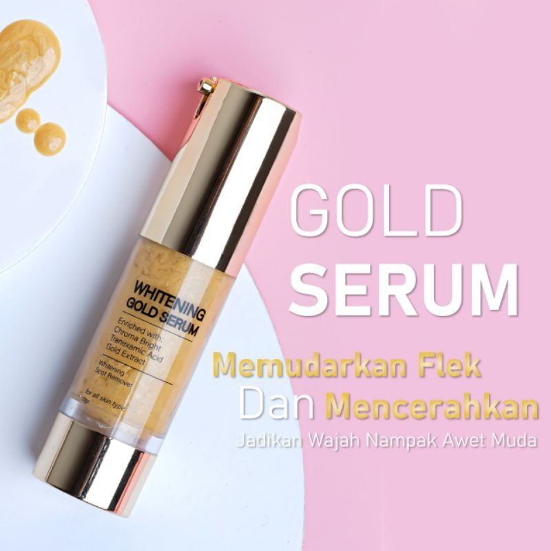 Ms Glow Whitening Gold Serum MsGlow Skincare