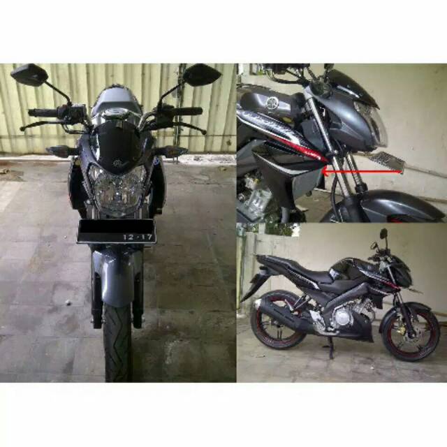 DUDUKAN PLAT NOMOR VIXION NEW/SATRIA FU/BYSON PNP