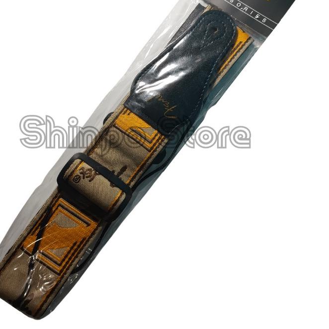 Strap Gitar Fender / Sabuk Gitar Elektrik Akustik Original Import
