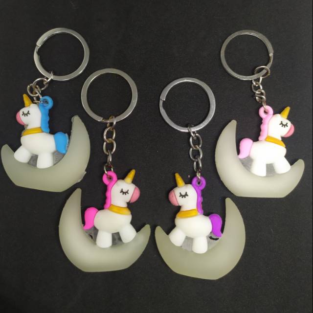 GANTUNGAN KUNCI/TAS KUDA PONY BISA NYALA DALAM GELAP