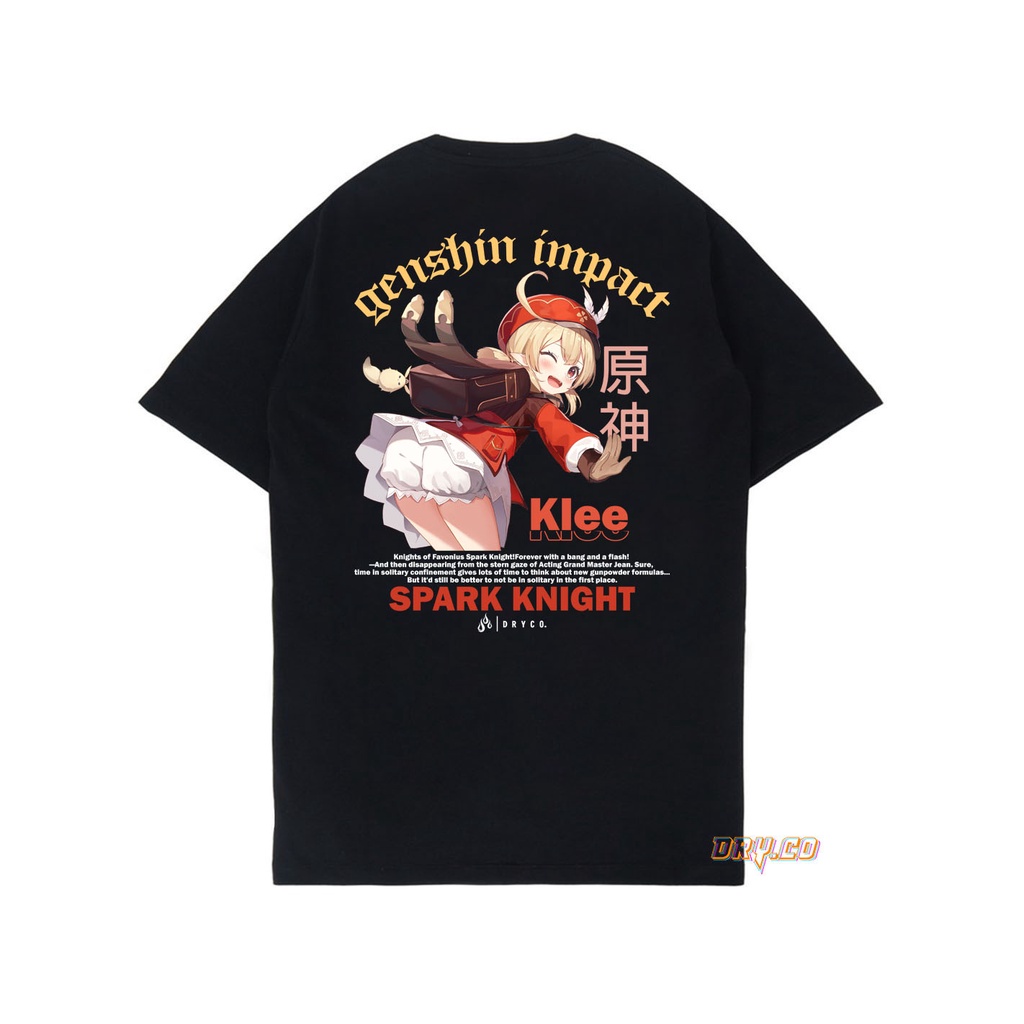 KAOS KLEE GENSHIN IMPACT (MONDSTADT)unisex- KAOS PRIA