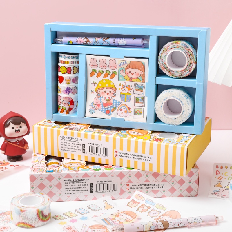 Stiker 1 Set Box Premium Karakter + Pisau Cutter + Roll Stiker (High quality)
