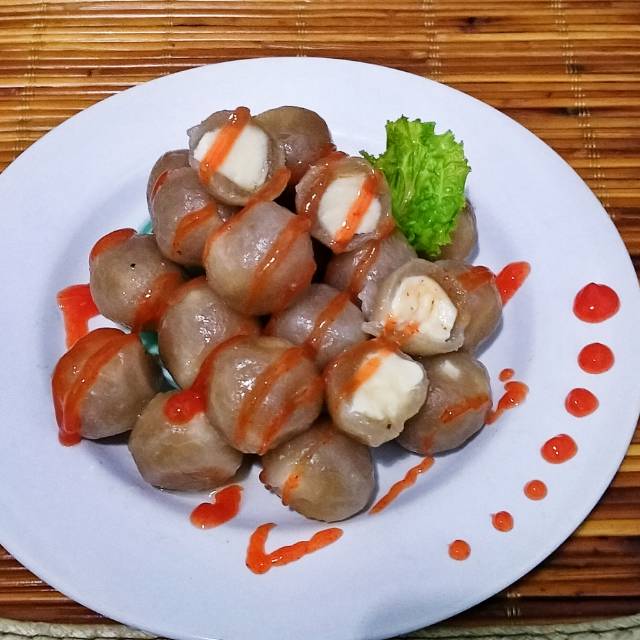 

Cilok Keju Saus Pedas Asam Manis