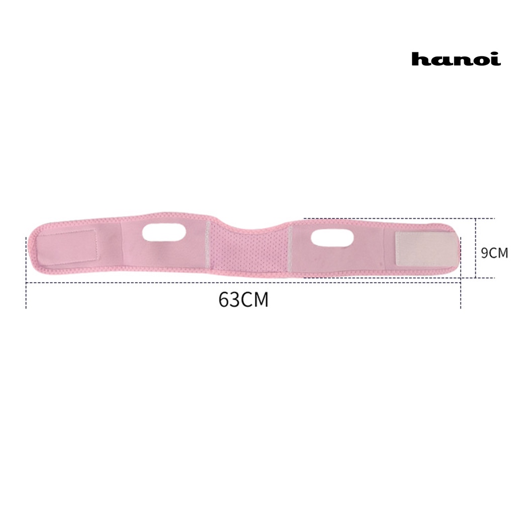 HQTM_Face Slimming Band V Shaped Breathable Soft Facial Tighten Skin Lifting Band for Female