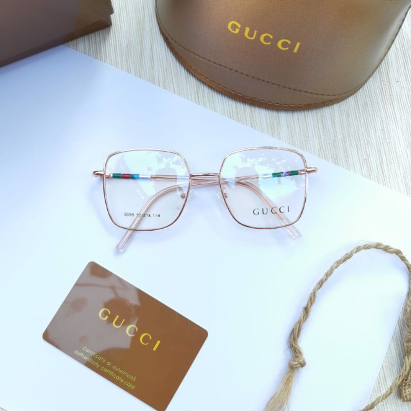 Kacamata Photocromic Antiradiasi Wanita Fashion Gucci 9698