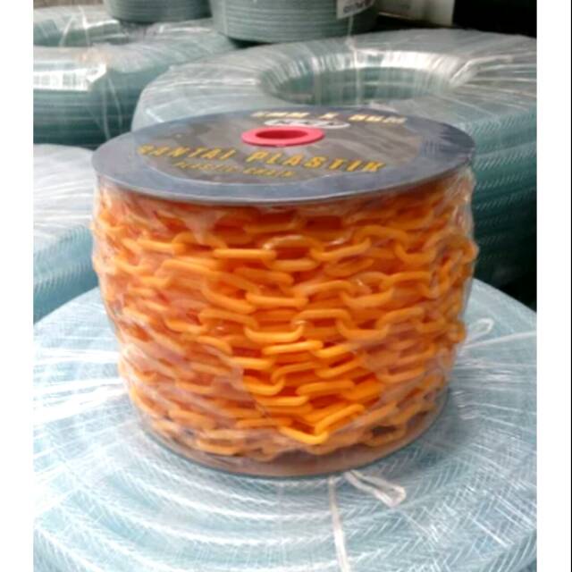 

Rantai plastik 6 mm - reling pembatas 6 mm - rante reling pembatas 6mm