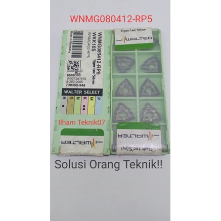 INSERT WNMG080412-RP5 PAHAT BUBUT WNMG PISAU BUBUT WNMG MATA HOLDER MWLNR MWLNL ALAT BUBUT